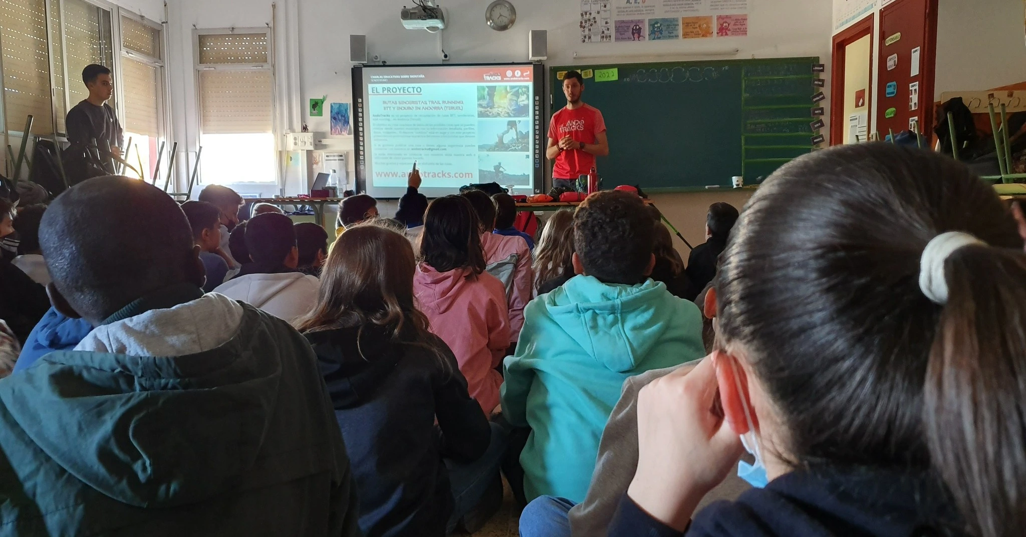 Charla didáctica en el CEIP Juan Ramon Alegre